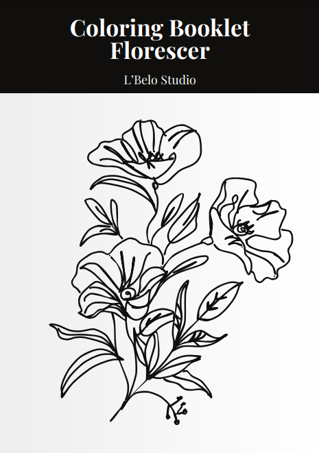 Coloring Booklet Florescer