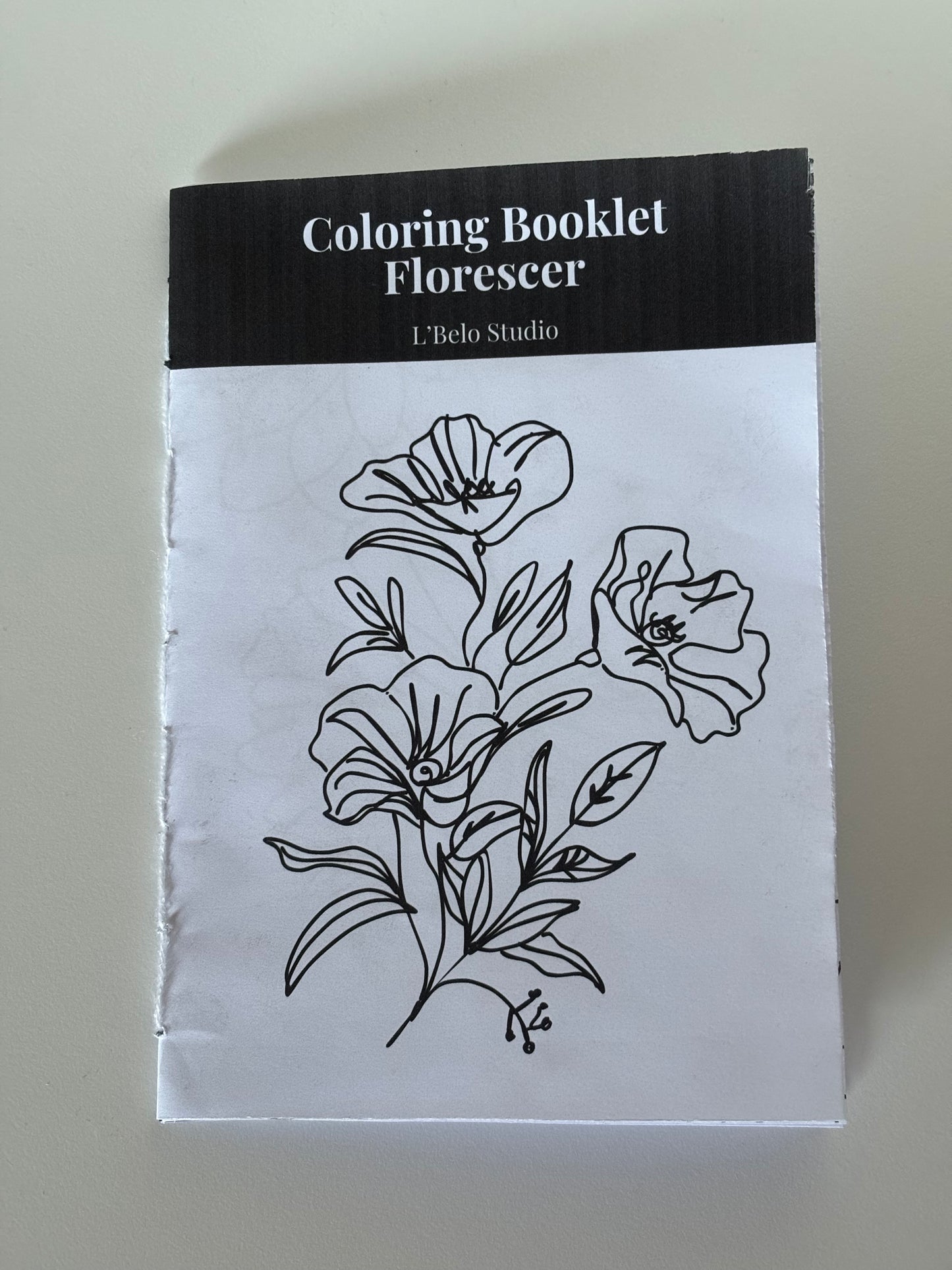 Coloring Booklet Florescer